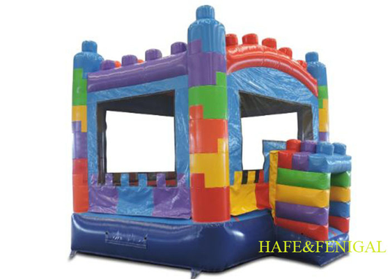Customized Inflatable Blocks Bounce House For Family Use And Rental Business