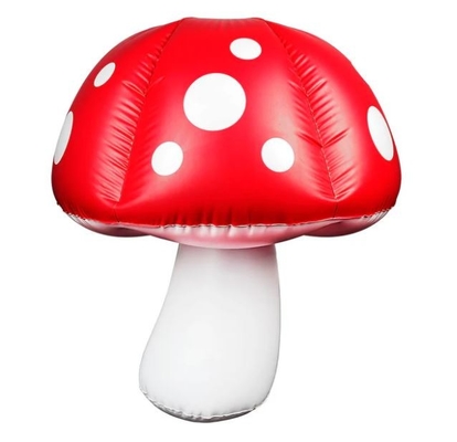 Customized Inflatable Mushroom Sculpture With Built-in Fan For Events Decor