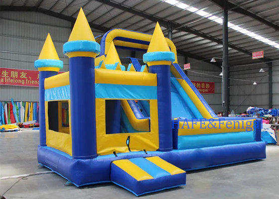 Inflatable Bouncer Combo Bouncy Castle Adult Kids Bounce House with Water Slide