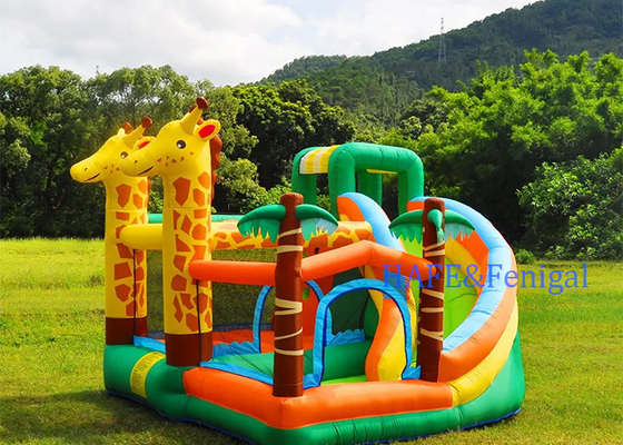Children Jumping Castle Inflatable Trampoline Garden Activity Dry Slide Bouncing House Combination Bouncy Castle