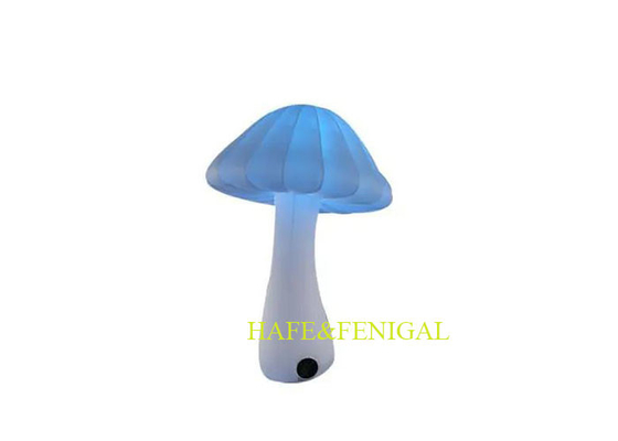 Customized Giant 2m Height Inflatable Lighting LED Lucky Shroom Decoration