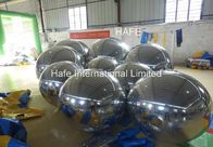 Silver Golden Current Stock Inflatable Mirror Ball Reflection Beauty Surround For Theme Show