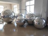 8.2 FT Full Silver Color Mirror Ball Light With 1m -3m Size For Fashion Show