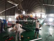 Golden Color 16.4ft Inflatable Lighting Decoration Put On The Ground For Wedding