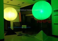 Dimmable RGBW Balloon Lighting With 4200mm Stainless Tripod For Party Decoration