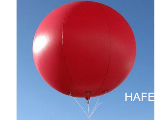 3m / 10ft Helium Flying Advertising Balloons With Light For Outdoor Event Promotions