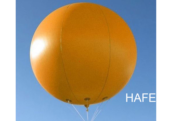 3.5m / 12ft Helium Flying Advertising Balloons With RGB Light For Opening Events