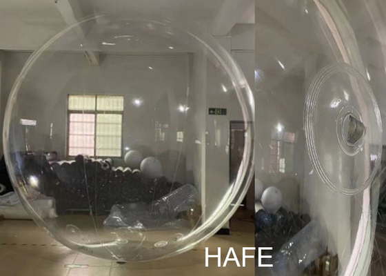 Inflatable PVC 1m 1.5m Ads Transparent Balloons Clear Bubble Balloons Can Add Logos