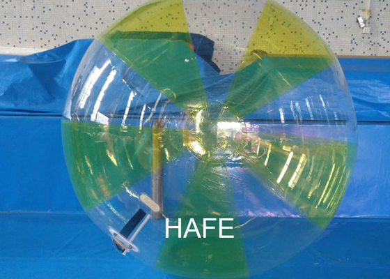 Inflatable 2m PVC Multi Color Water Walking Ball With Zippers For Pool Lake Beach