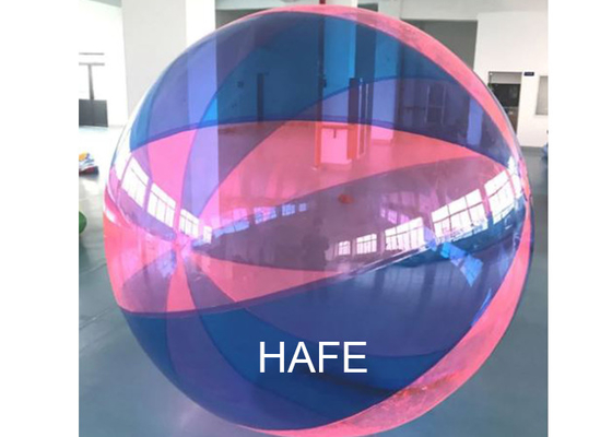 Inflatable 2m PVC Multi Color Water Walking Ball With Zippers For Pool Lake Beach