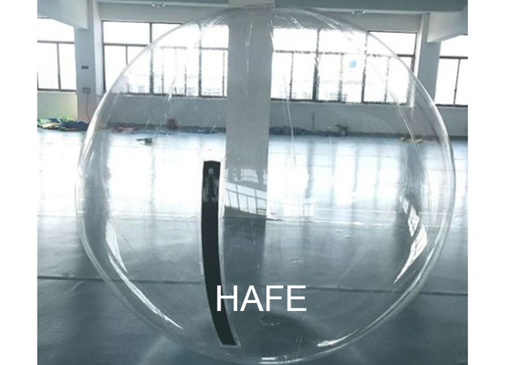 Inflatable 2m PVC Transparent Water Walking Ball With Zippers For Pool Pond Beach