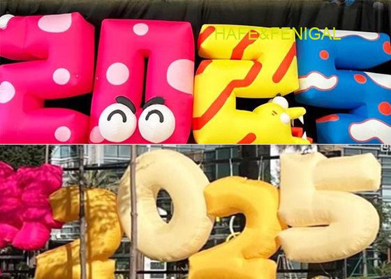 Custom Inflatable 3D Art Letter Inflatable Logos For Event Decoration And Branding