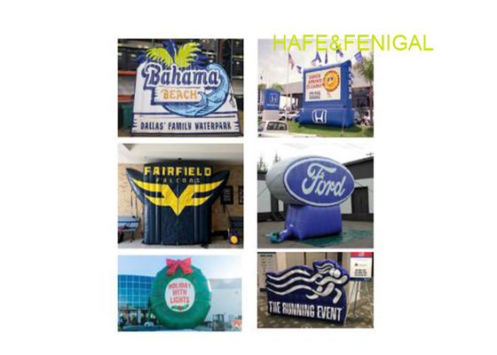 Custom Inflatable Logo Backdrop Wall Inflatable Billboard For Ads And Branding