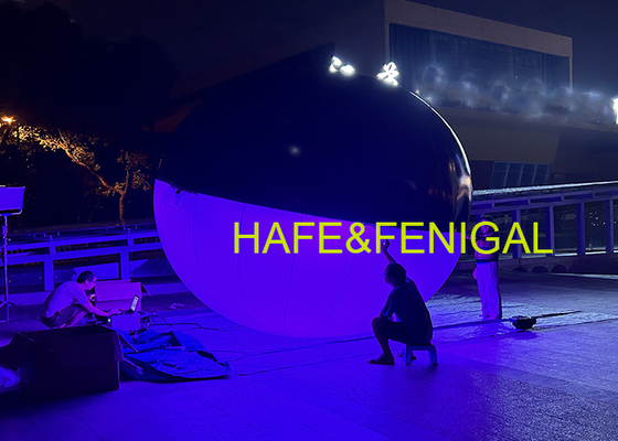 Ellipse LED Rgbw Balloon Lights For Film Outdoors Or Indoor Churches Theaters Lighting