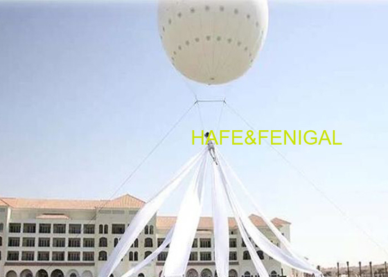 6.5m/21ft Helium Flying Performance Balloon Can Carry A Person With White Or Rgb Light