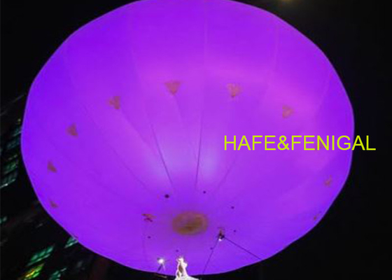 Custom 7m/23ft Manned Helium Balloon Light For Acrobatics And Dance Performances