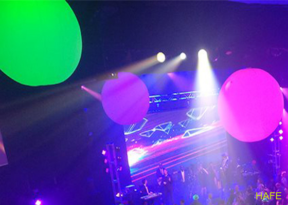 Architectural Lighting Balloon Light LED White Or Rgbw 200W Truss Or Ceiling Hanging Use