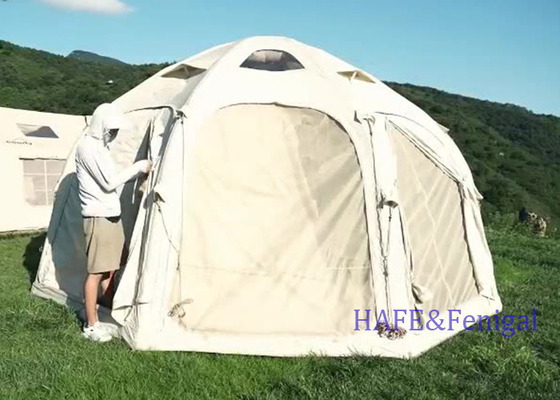 Outdoor Starry Sky Inflatable Ball Tent TPU Viewing Car Tail Cotton Cloth Round Camp Tent Camping