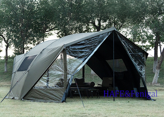 Camping Inflatable Sky Tent Curtain Two In One Outdoor Black Glue Sunshade Rainproof Fully Automatic