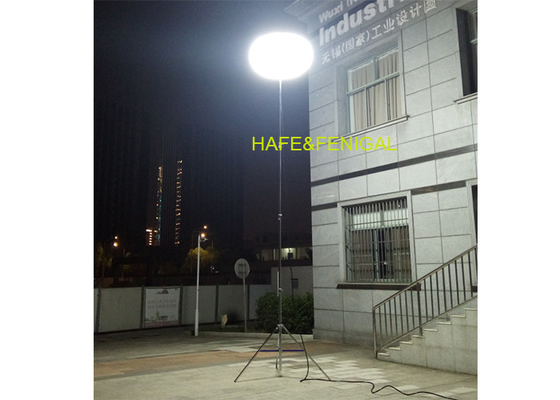 LED 480W Balloon Light Mounted On Tripod For Maintenance And Investigation Lighting