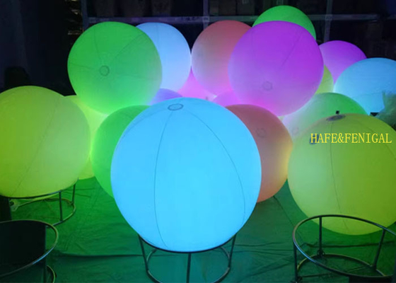 0.5M 0.8M 1M RGB LED Glow Balls For DJ Bar Events Concerts Stadium Events