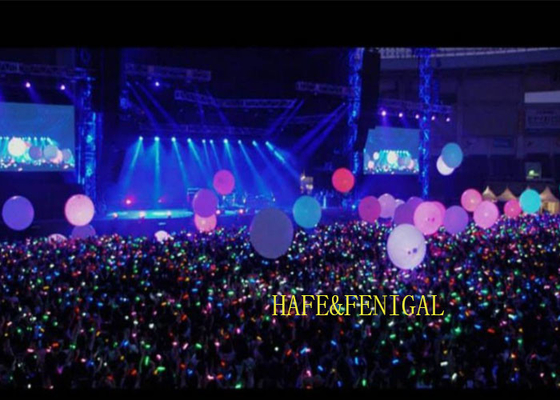 1m 3.3ft LED Beach Balls Or LED RGB Glow Balls For DJ Music Parties Concerts