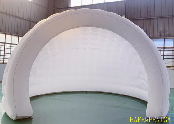 5m Luminous Inflatable Igloo Tent For Outdoor Activities Exhibitions Mobile Stalls