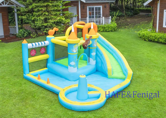 Children's Inflatable Castle Water Slide Climbing Bounce Combination Outdoor Party