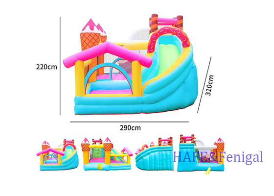 Inflatable Jumping House Yard Games Kids Ice Cream Air Bouncing Jumping Castle Bounce House