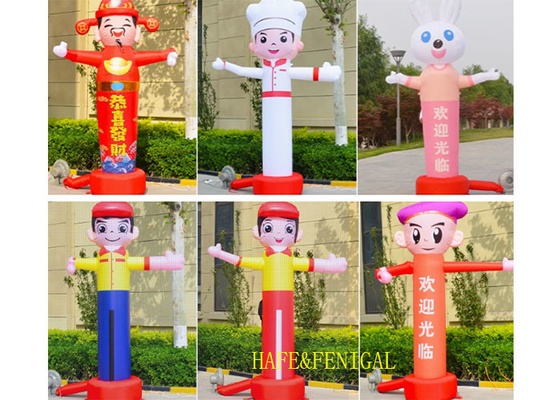 3m 5m Inflatable Waving Air Dancer For Car Dealership Promotions, Grand Openings