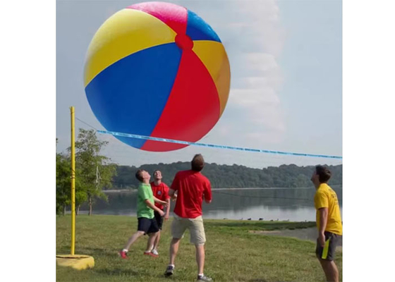 2m 6.5ft Inflatable Beach Ball For Pool Parties, Beach Games, And Lawn Sports Events