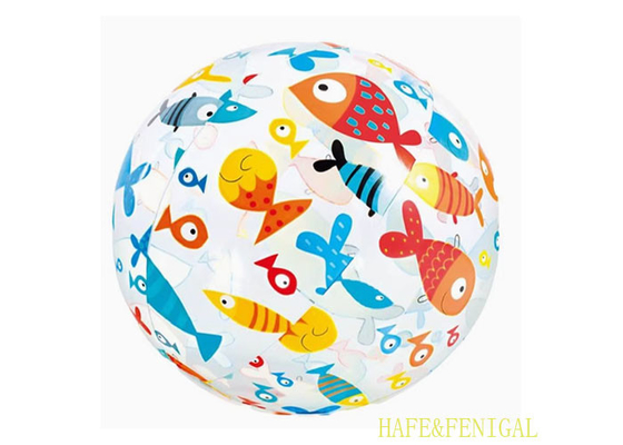 0.4m 0.5m 0.6m Small Inflatable Floating Beach Balls For Kids' Pool Or Beach Activities