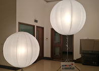 Outdoor Advertising Inflatables Halogen Lighting Standing Tripus Balloon With Adjustable Pole