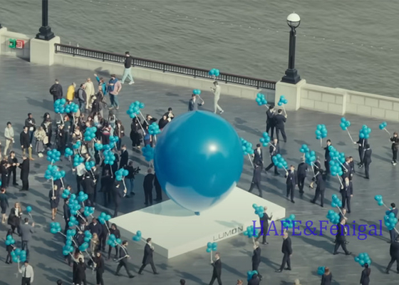 5m Giant Helium Ads Balloon Printed With Character'S Face For Promotion Of Broadcasting Company TV Drama
