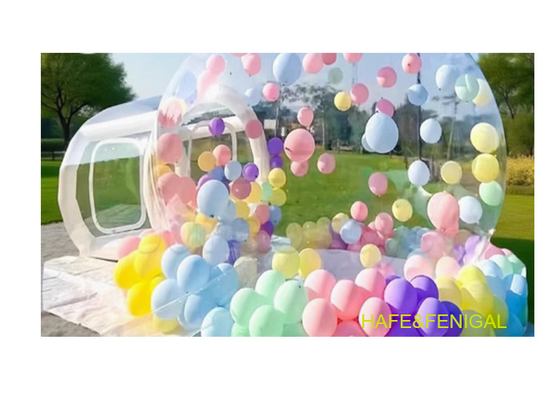 10ft X 16ft Tarpaulin PVC Inflatable Bubble House Tent For Family Fun Outdoor Leisure