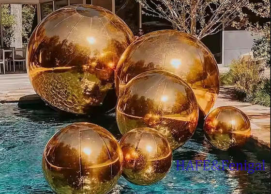 Custom Inflatable Metal Ball Mirror Ball Decoration Activity Atmosphere Decoration