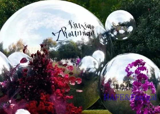 Shiny PVC Inflatable Mirror Ball Suitable for Wedding Party Hanging Decoration Promotion Party