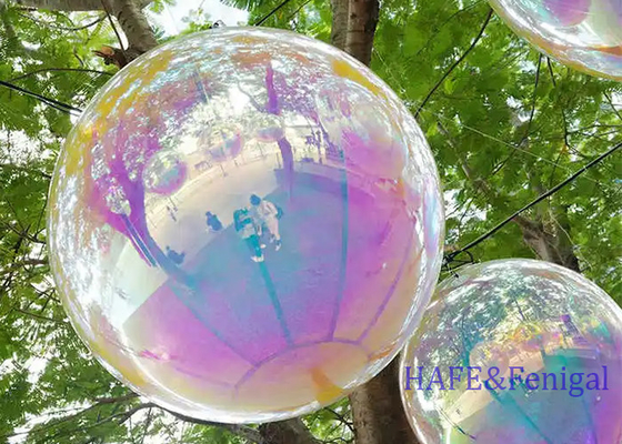 Custom Colorful PVC Inflatable Mirror Balloon Party Event Decorations Can Be Hanged