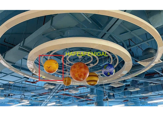 5m/16ft 6m/20ft Inflatable Moon Planet For Event Decoration, Can Be Hung On Truss Or Ceiling