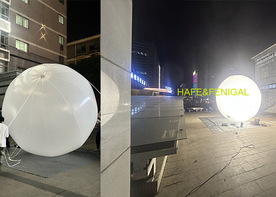 Dia.3.3m Sphere Hybrid 1.8KW With 2 Skirts For Cinematography, CCT (2600k+6500k)