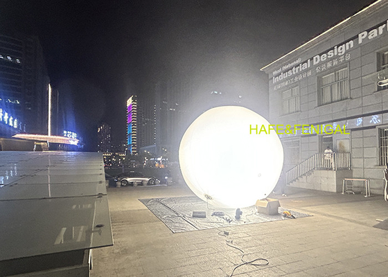 Dia.3.3m Sphere Hybrid 1.8KW With 2 Skirts For Cinematography, CCT (2600k+6500k)