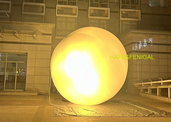 Halogen 3.6KW Film Shooting Balloon Lights 360-Degree Lighting Dia.3.3m Spherical
