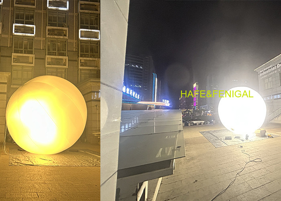 Halogen 3.6KW Film Shooting Balloon Lights 360-Degree Lighting Dia.3.3m Spherical