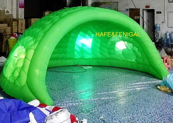 7m X 6m X 4.5m Inflatable Color Dome With White Interior Lighting For Pop Up Lounges