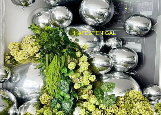1ft, 2ft, 3ft PVC Silver Mirror Balloons For Indoor Or Outdoor Art Installations