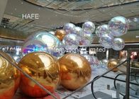 3M Big Commercial PVC Shining Inflatable Mirror Balloon Ball Small Order Acceptable