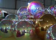 Custom 2m Laser Dazzle Inflatable Mirror Ball For Marketing Or Event Decoration Balloon