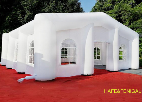 10m x 10m Inflatable House Tent with RGB Lighting for Events