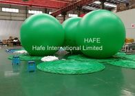 350CM Helium Balloon Lights , Inflatable Outdoor Led Helium Balloons Green Color