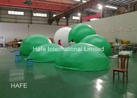 Promotional Inflatable Giant Floating Lighted Helium Balloons Advertising Halogen 2000W Light